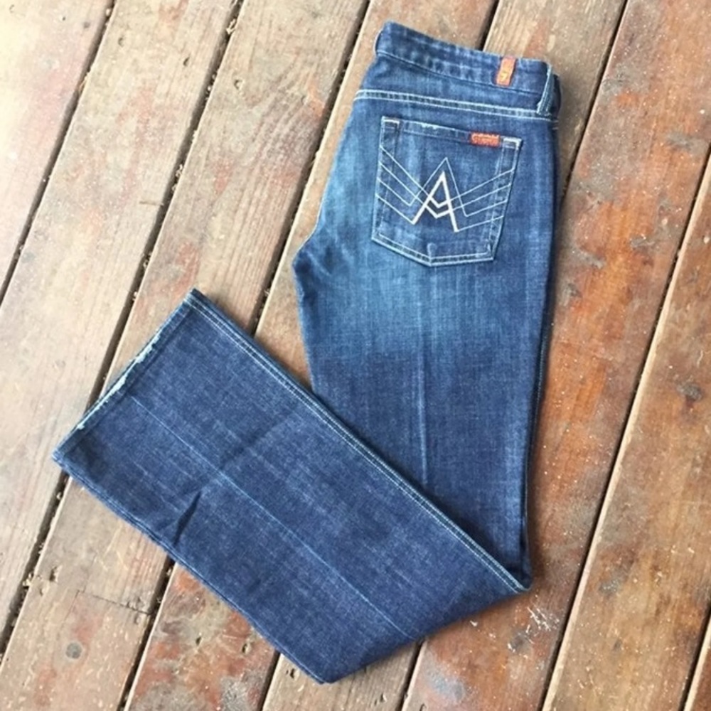 7 for all Mankind Womens Jeans 32 denim